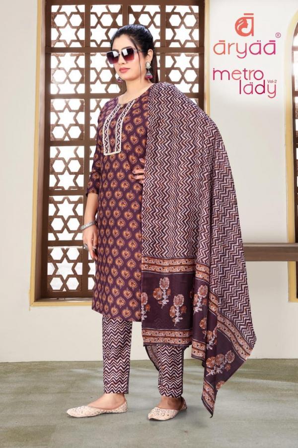 Aryaa Metro Lady Vol-2 – Kurti Pant With Dupatta